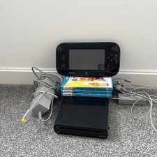 Nintendo Wii U Mario Kart 8 32GB Games Console Bundle | Cables Model WUP-101(03)