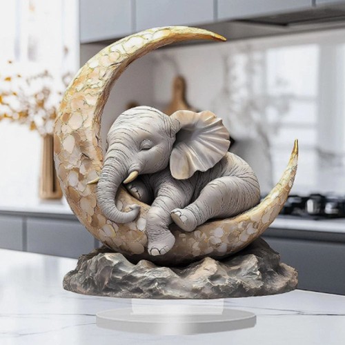 Ornament table elephant - table,