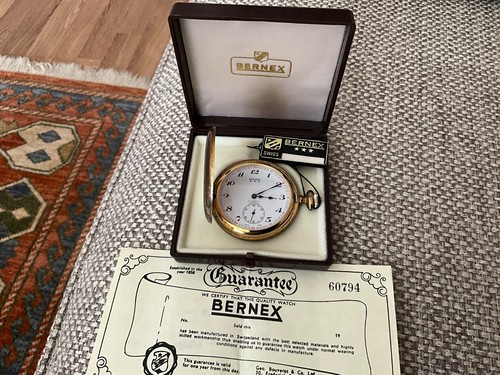 Bernex half hunter mechanical - bernex,