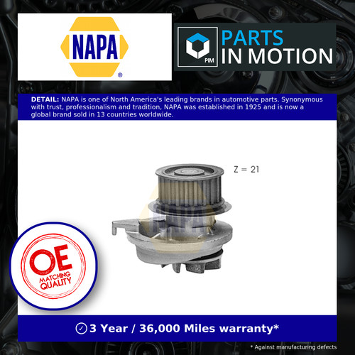 Water pump fits vauxhall - water, astra