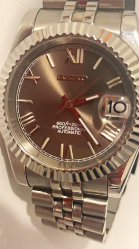 Seiko automatic 40mm grey dial - automatic,