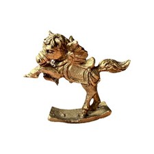 Vintage Metal Pewter Pegasus