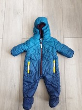 Baby Boy Ted Baker Snowsuit All In One Suit 0-3 Months Great condition