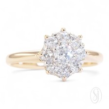 EDWARDIAN BOUQUET 1900s 18K