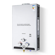 CO-Z 18L Instant Hot Water Heater Gas Boiler 30.6kw Tankless LPG Water Boiler