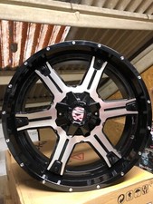 4x Alloy Wheels  22"  MX For Ford F-150 [Mk14] 21-22 BLACK POLISH 