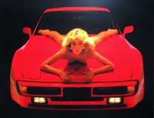 Porsche 944 Red and nude
