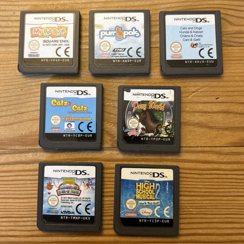 Nintendo game bundle 7 - ds, bundle: