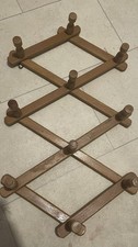 Vintage wooden accordion wall - ,