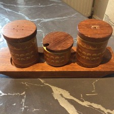 Vintage Hornsea Saffron Cruet