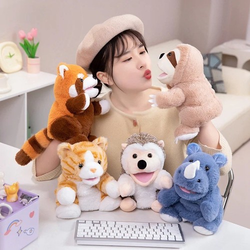 Cute animals hand puppet plush - hand,