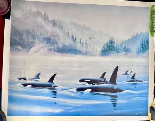 Authentic robert wyland - wyland, signed