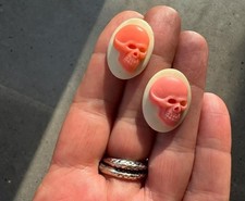 Unique Handmade 3D Skull Cameo