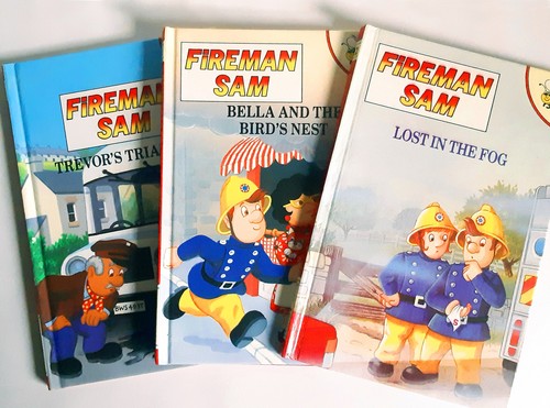 Fireman sam buzz books 1990s - buzz,