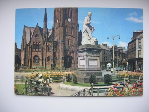 Dumfries postcard burns - dumfries,