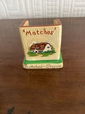 Vintage Manor ware Match Box