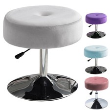 Dressing Table Chair Vanity Stool Swivel Velvet Piano Dining Bedroom Gas Lift