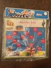 Vintage Stagecoach Race Game