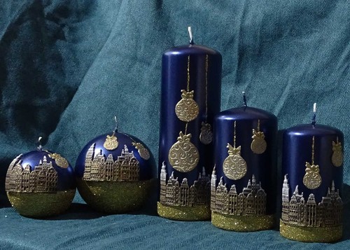 Navy blue christmas - navy,