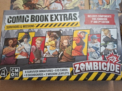 Zombicide comic book extras - book,