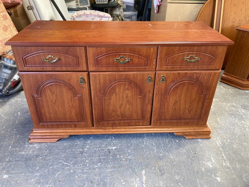 Brown sideboard cupboard - sideboard,