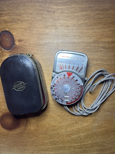 Weston master exposure meter - master,
