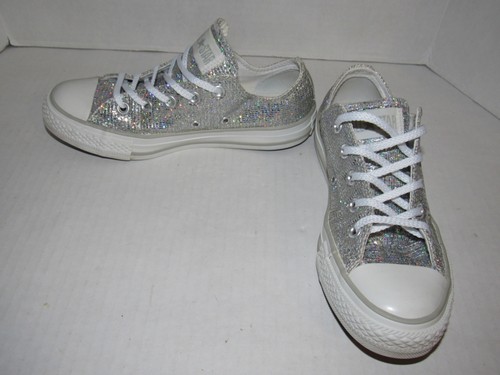 Converse silver bling sparkles - silver,