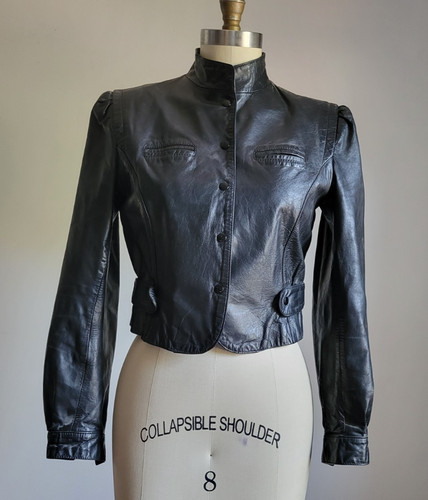 Vintage black genuine - vintage,