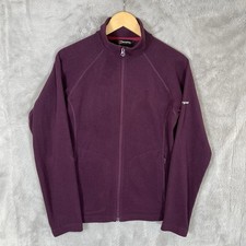 Berghaus Full Zip Fleece Women’s UK14 Maroon Walking Hiking