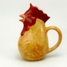 QUAIL POTTERY SMALL CHICKEN JUG