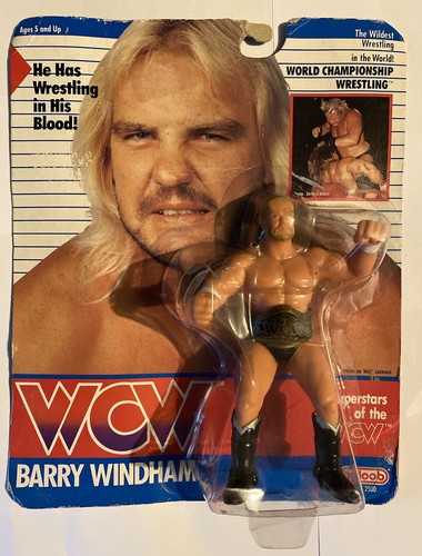 Wcw galoob series barry - wcw, 1