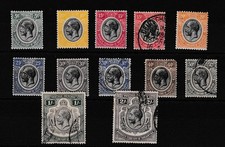 Tanganyika KGV 1927 Set To 2/-