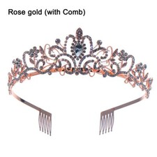 with Combs Princess Rhinestone