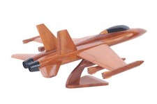 F-18 Super Hornet Wooden Plane