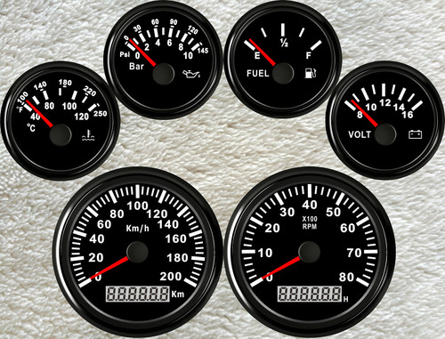 Gauge set 85mm - 6,