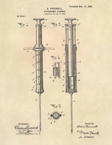 Doctor syringe patent art - syringe,