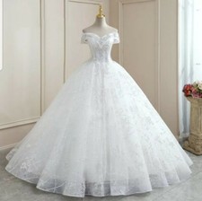 UK White/Ivory Beaded A Line