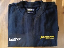 Jordan F1 BROTHER Tee Shirt Black and yellow 