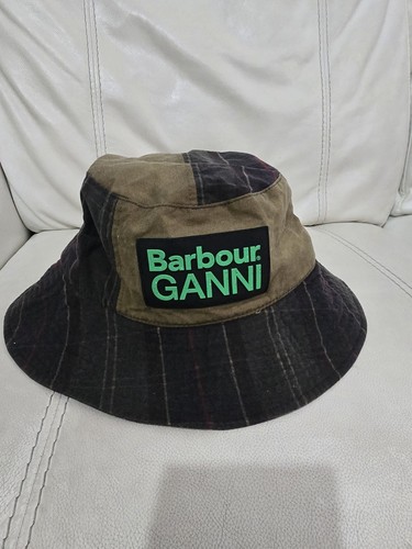 Barbour ganni wax bucket hat - ganni,