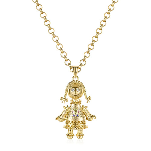 Women 9ct gold rag - gold,