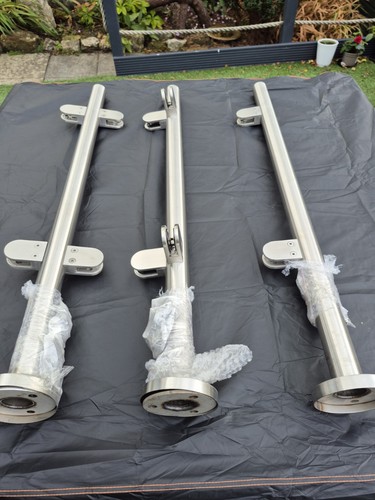 Post 90cm stainless steel - post,