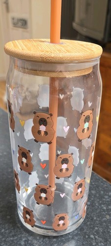 New lovely can glass with - glass,