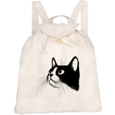 'Cat Side View' Canvas