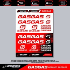 GASGAS STICKERS, MOTOCROSS