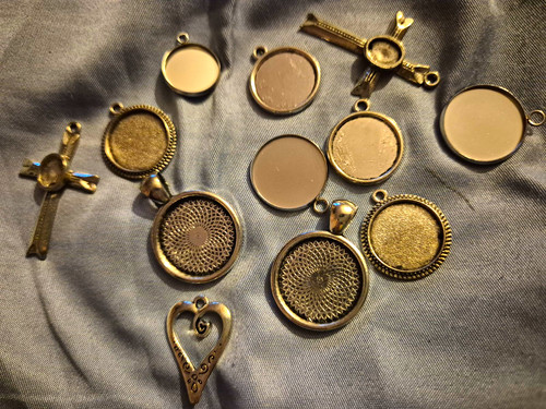 12x mixed silver - mixed,
