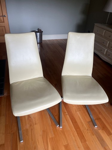 Rolf benz cream leather - rolf,