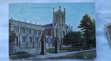 Antique Postcard,Cheltenham College,Gloucester,1907,Saltley,Birmingham