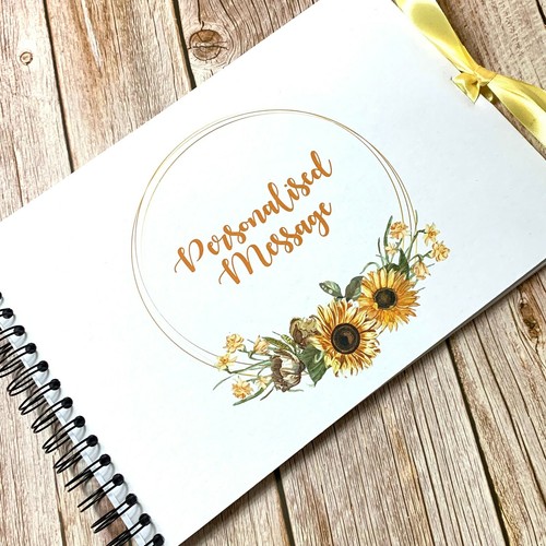 Personalised sunflower - personalised,