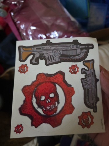 Gears war stickers - gears,