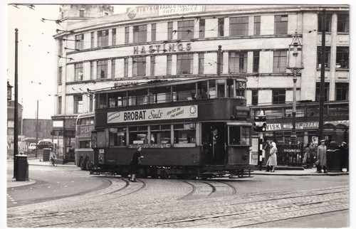 Vintage 1950 london tram - 1950,